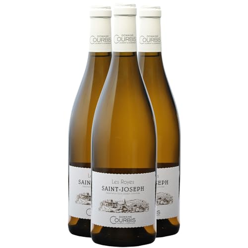 Saint-Joseph Les Royes Weißwein 2022 - Domaine Courbis - g.U. - Rhonetal Frankreich - Rebsorte Marsanne, Roussanne - 3x75cl Saint-Joseph Les Royes Weißwein 2022 - Domaine Courbis - g.U. - Rhonetal Frankreich - Rebsorte Marsanne, Roussanne - 3x75cl von Generisch