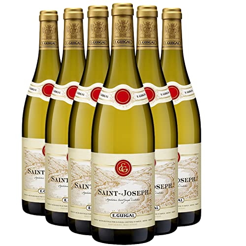 Saint-Joseph Weißwein 2021 - Maison Guigal - g.U. - Rhonetal Frankreich - Rebsorte Marsanne, Roussanne - 6x75cl von Generisch