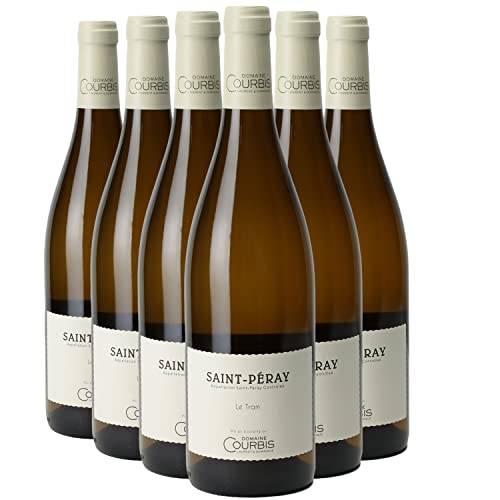 Saint-Péray Le Tram Weißwein 2022 - Domaine Courbis - g.U. - Rhonetal Frankreich - Rebsorte Marsanne, Roussanne - 6x75cl von Generisch