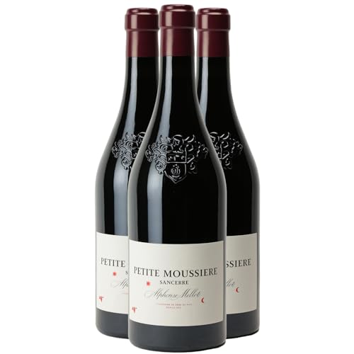 Sancerre Petite Moussière Rotwein 2021 - Bio - Alphonse Mellot - g.U. - Loiretal Frankreich - Rebsorte Pinot Noir - 3x75cl von Generisch