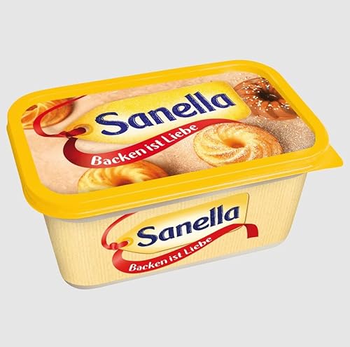 Sanella Margarine zum Backen 400g Becher | Ideal zum Kochen, Backen & Braten | Das Original von Generisch
