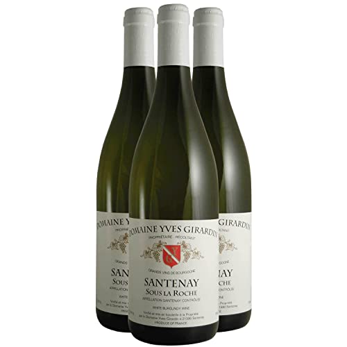 Santenay Sous la Roche Weißwein 2022 - Domaine Yves Girardin - g.U. - Burgund Frankreich - Rebsorte Chardonnay - 3x75cl von Generisch