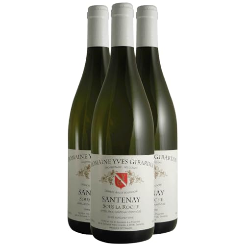 Santenay Sous la Roche Weißwein 2023 - Domaine Yves Girardin - g.U. - Burgund Frankreich - Rebsorte Chardonnay - 3x75cl Santenay Sous la Roche Weißwein 2023 - Domaine Yves Girardin - g.U. - Burgund Frankreich - Rebsorte Chardonnay - 3x75cl von Generisch