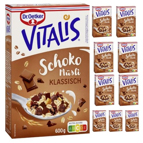 Schoko Müsli klassisch Knusper Müsli 600 g X 10 Packungen Schoko Müsli klassisch Knusper Müsli 600 g X 10 Packungen von Generisch