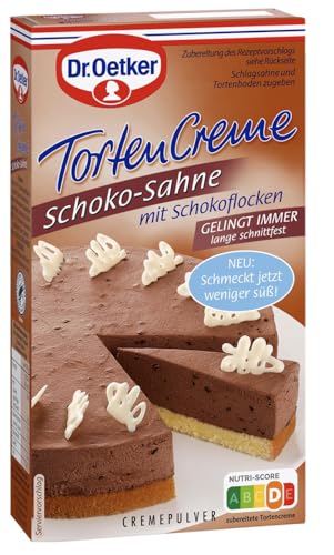 Schoko-Sahne - Torten Creme - Cremepulver - Leckeres Schoko-Tarte-Cremepulver - Perfekt für die Zubereitung von Gourmet- und geschmacksverstärkenden Desserts - Kompatibel mit Dr.Oetker - 150g Schoko-Sahne - Torten Creme - Cremepulver - Leckeres Schoko-Tarte-Cremepulver - Perfekt für die Zubereitung von Gourmet- und geschmacksverstärkenden Desserts - Kompatibel mit Dr.Oetker - 150g von Generisch
