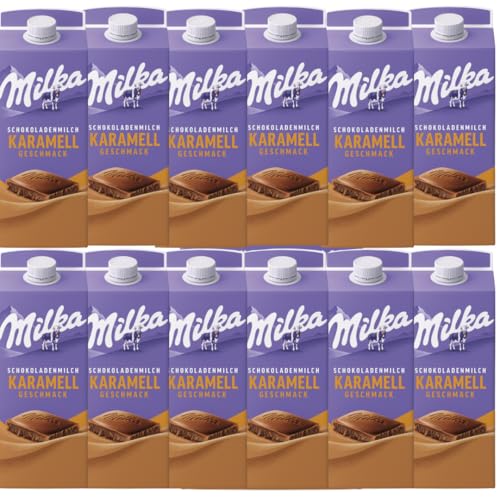Schokoladenmilch Karamell Geschmack Milch Original 750 Mililiter X 12 STÜCK Schokoladenmilch Karamell Geschmack Milch Original 750 Mililiter X 12 STÜCK von Generisch