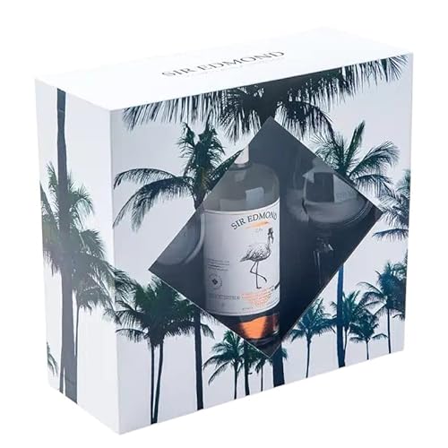 Sir Edmond Bourbon Vanilla Infused Gin 40% Vol. 0,7 Liter Geschenkset mit 2 Gläsern Sir Edmond Bourbon Vanilla Infused Gin 40% Vol. 0,7 Liter Geschenkset mit 2 Gläsern von Generisch