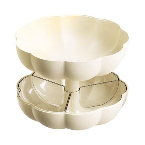 -Snackhalterschale, Snackhalter mit Fächern | -Servierbehälter,Abnehmbare -Servierschüssel mit Deckel, geteilter -Süßigkeitsbehälter für Thanksgiving und -Snackhalterschale, Snackhalter mit Fächern | -Servierbehälter,Abnehmbare -Servierschüssel mit Deckel, geteilter -Süßigkeitsbehälter für Thanksgiving und von Generisch