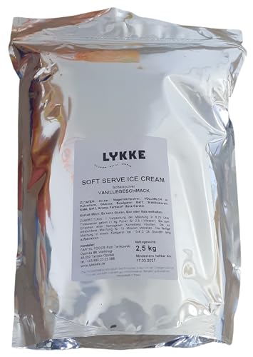 Softeispulver Vanille 2,5 kg – Eis Pulver für Softeismaschine – cremiges Softeis für Zuhause & Gastronomie – Eispulver mit Vanillegeschmack Softeispulver Vanille 2,5 kg – Eis Pulver für Softeismaschine – cremiges Softeis für Zuhause & Gastronomie – Eispulver mit Vanillegeschmack von Generisch