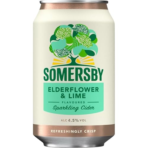 Somersby Flieder - Limette Cider (72 x 0.33 l) (81,99€ + 18,00€ Einwegpfand) von Generisch