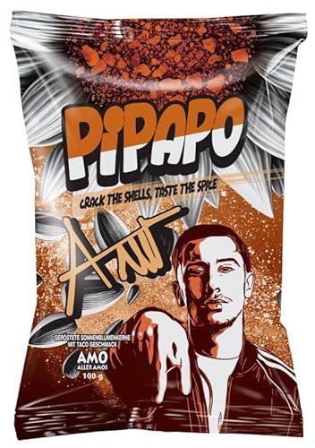 Sonnenblumenkerne PiPAPO Taco | AMO ALLER AMOS | 8x 100g Sonnenblumenkerne PiPAPO Taco | AMO ALLER AMOS | 8x 100g von Generisch