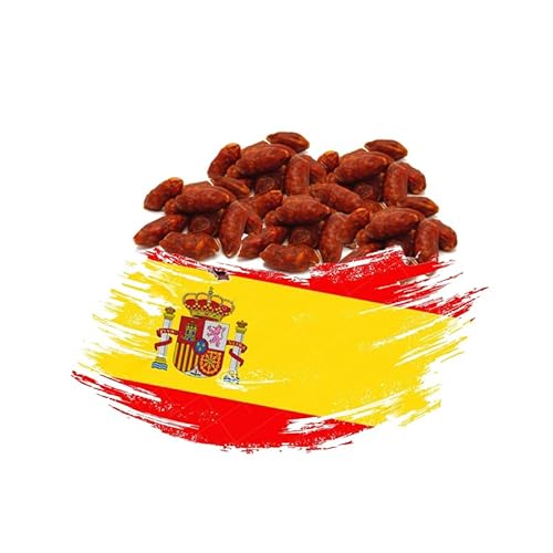 Spanische Chorizo Mini Fuet Coktail - 500g DULCE EL CONCHEL - Würzige, feste, grobkörnige, mit Paprika und Knoblauch gewürzte Mini-Chorizo-Sticks - Geschenkidee - WF-10165 von Generisch