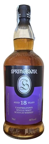 Springbank 18 Jahre Campbeltown Single Malt Scotch Whisky – 70cl Springbank 18 Jahre Campbeltown Single Malt Scotch Whisky – 70cl von Generisch