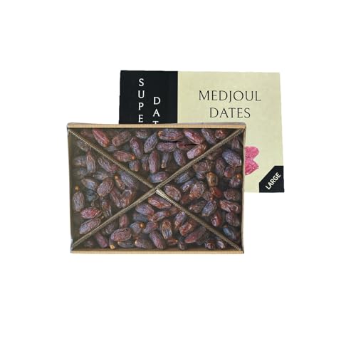 Superior Medjool Datteln Large 5kg – Premium Königsdatteln 1. Klasse – Frische Ernte, Saftig & Weich – 100% Natürlich, Ohne Zuckerzusatz, Vegan – Perfekt als Snack & Energielieferant Superior Medjool Datteln Large 5kg – Premium Königsdatteln 1. Klasse – Frische Ernte, Saftig & Weich – 100% Natürlich, Ohne Zuckerzusatz, Vegan – Perfekt als Snack & Energielieferant von Generisch