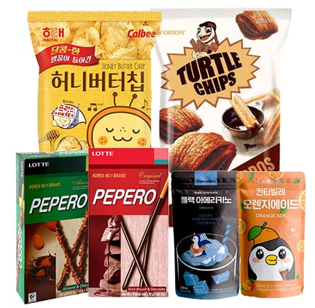 Sweetest Set - Pepero almond & original, Choco Turtle Chips, Honey Butter Chips, Cantabile Orange & Black Coffee Sweetest Set - Pepero almond & original, Choco Turtle Chips, Honey Butter Chips, Cantabile Orange & Black Coffee von Generisch