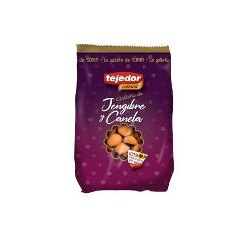 TEJEDOR Ingwer- und Zimtkekse 300 g Packung mit 4 TEJEDOR Ingwer- und Zimtkekse 300 g Packung mit 4 von Generisch