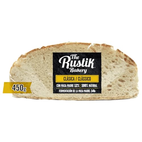 THE RUSTIK BAKERY Laib-Brot (Sauerteig) mit Olivenöl 450 g, 3er-Pack von Generisch