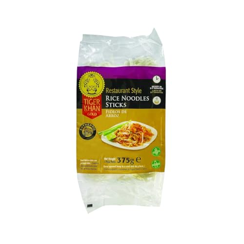 TIGER KHAN Reisnudeln TIGER KHAN 375 g Packung mit 3 von Generisch