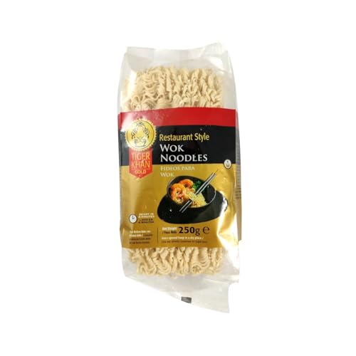 TIGER KHAN Wok-Nudeln TIGER KHAN 250 g Packung mit 4 von Generisch