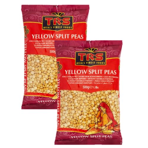 TRS Gelbe Spalterbsen (Bündel mit 2 x 500 g) – 1 kg von Generisch