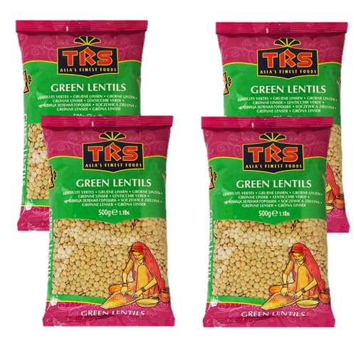 TRS Grüne Linsen (4er-Pack x 500g) – 2kg von Generisch