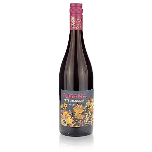 TUGANA® Spätburgunder 2016 (0,75 l) - Hochwertiger deutscher Spätburgunder mit samtiger Eleganz und Aromen von dunklen Kirschen und Gewürzen von Generisch