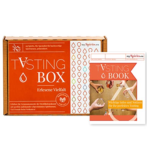 Tasting-Set „Whisky Klassiker“ Probierset für Einsteiger / 40-46% vol / 10 x 0,02 l in Box mit Booklet Tasting-Set „Whisky Klassiker“ Probierset für Einsteiger / 40-46% vol / 10 x 0,02 l in Box mit Booklet von Generisch