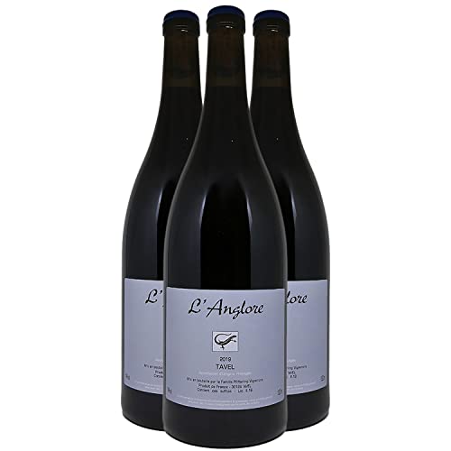 Tavel L'Anglore MAGNUM Roséwein 2019 - Domaine l'Anglore - g.U. - Rhonetal Frankreich - Rebsorte Mourvèdre, Grenache - 3x150cl von Generisch