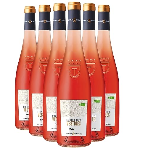 Tavel Vignobles & Compagnie Roséwein 2021 - Esprit des Vestiges - g.U. - Rhonetal Frankreich - Rebsorte Syrah, Grenache - 6x75cl Tavel Vignobles & Compagnie Roséwein 2021 - Esprit des Vestiges - g.U. - Rhonetal Frankreich - Rebsorte Syrah, Grenache - 6x75cl von Generisch