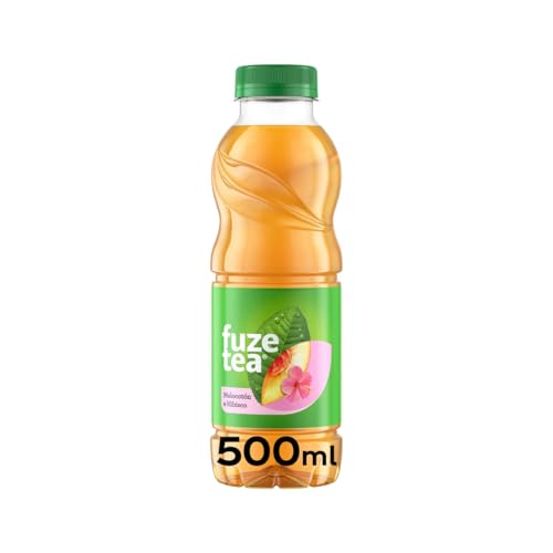 Teegetränk mit Pfirsich- und Hibiskusgeschmack 500 ml 8er Pack von Generisch
