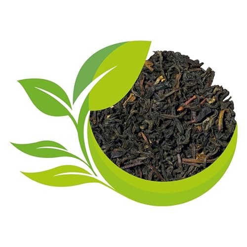 Teehaus Grünfieber - Englischer Frühstückstee 50g 100g 250g - Darjeeling Assam Ceylon Mischung (250g + 100 Teebeutel) von Generisch