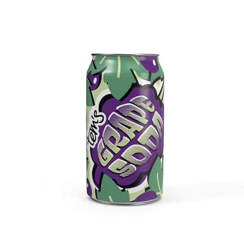 Generisch Tem`s Grape Soda 330ml Geschmack Traube inkl. 0,25€ Pfand pro Dose (24) von Generisch