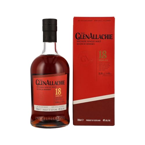 The GlenAllachie 18 Jahre - Speyside Single Malt Scotch Whisky (1x0,7l) von Generisch