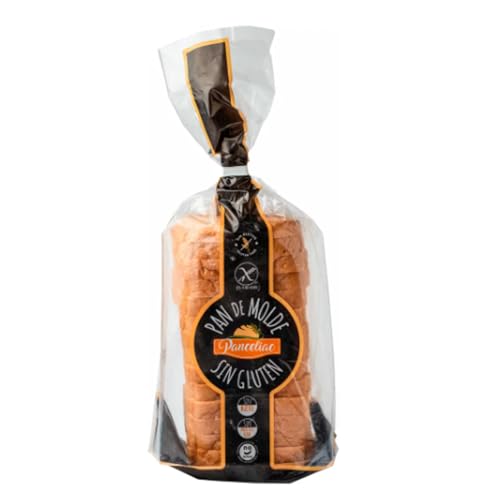 Tiefkühl-Sandwichbrot ohne Gluten, Ei und Milchprotein 400 g. BIS021. 3er-Pack. von Generisch