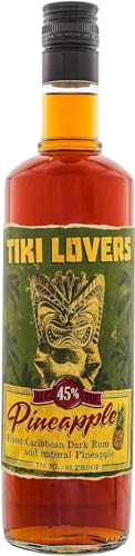 Tiki Lovers Pineapple Dark Rum 45% Vol. 0,7 Liter Tiki Lovers Pineapple Dark Rum 45% Vol. 0,7 Liter von Generisch