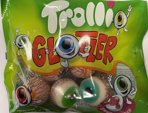 Trollli Glotzer | Süßigkeiten Kindergeburtstag Halloween Weihnachten | 131g von Generisch