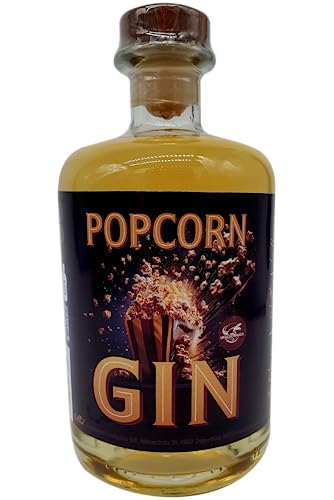 Urgeschmack Eventgrillen Popcorn Gin 40% Vol. | 0,5L | sehr mild | Handgemachter Gin aus Deutschland von Generisch