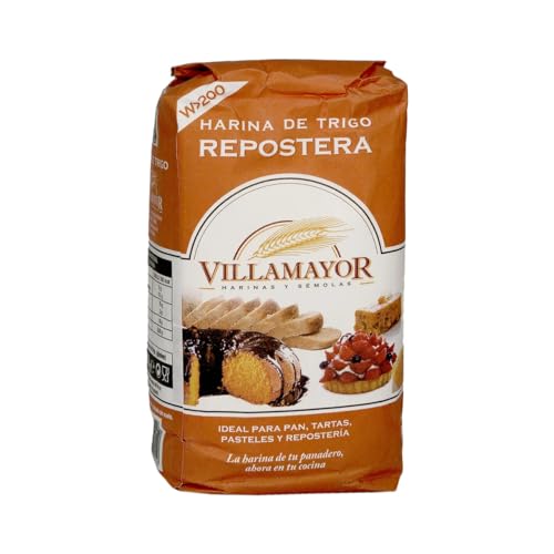 VILLAMAYOR Weizenmehl ideal für Backwaren 1 kg. 2er-Pack. von Generisch