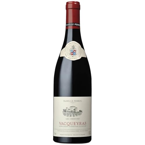 Vacqueyras Les Christins Rotwein 2021 - Famille Perrin - g.U. - Rhonetal Frankreich - Rebsorte Grenache - 75cl Vacqueyras Les Christins Rotwein 2021 - Famille Perrin - g.U. - Rhonetal Frankreich - Rebsorte Grenache - 75cl von Generisch