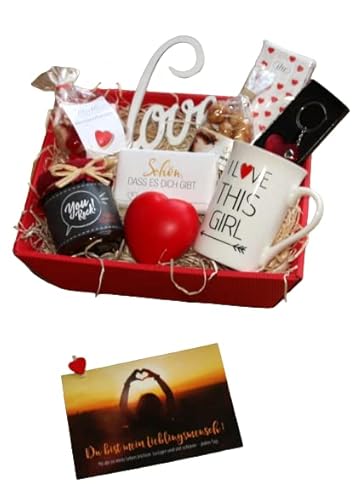 Valentinstagsgeschenk Frau, Freundin Liebe Geschenke Set von Generisch