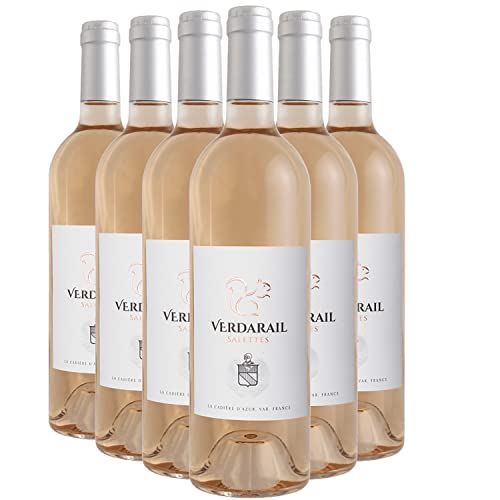 Verdarail Salettes Méditerranée Roséwein 2023 - Bio - Rebsorte Grenache, Cinsault - 6x75cl von Generisch