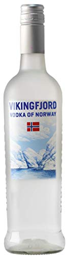 Vikingfjord | Vodka of Norway | Distilled from Potatoes | Five times distilled | 0,7 l. Flasche von Generisch