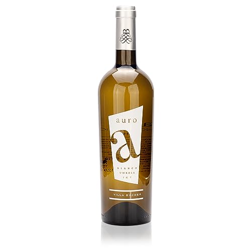 Villa Bucher Auro Bianco 2019 - Italienischer Weißwein | Frische Lebendigkeit | Fruchtige Aromen | Elegante Vielfalt (0,75 l) von Generisch