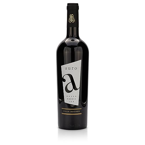 Villa Bucher Auro Rosso 2018 (0,75 l) - Italienischer Rotwein von höchster Eleganz mit verführerischen Beerenaromen und sanften Gewürznuancen von Generisch