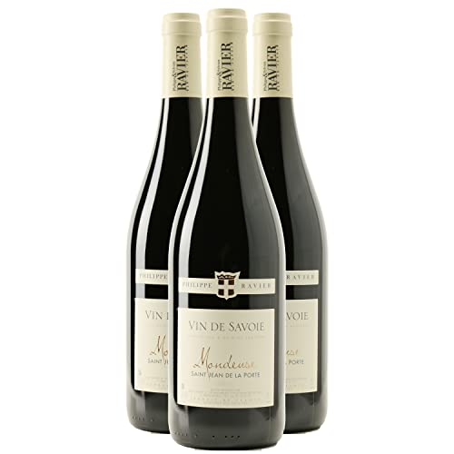 Vin de Savoie Mondeuse Saint Jean de la Porte Rotwein 2022 - Philippe et Sylvain Ravier - g.U. - Savoie - Bugey Frankreich - Rebsorte Mondeuse - 3x75cl von Generisch