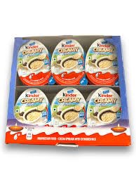 Vorteilspaket von Kinder Creamy Milk & Crunchy (6er Pack, Schokolade) von Generisch