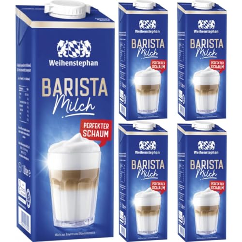 Weihenstephan Barista Milch 1000 Milliliter x 5 Flaschen mit Pufai Grocery Weihenstephan Barista Milch 1000 Milliliter x 5 Flaschen mit Pufai Grocery von Generisch