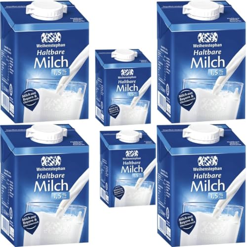 Weihenstephan Haltbare Milch 1,5% 500 Mililiter x 6 Stück Weihenstephan Haltbare Milch 1,5% 500 Mililiter x 6 Stück von Generisch