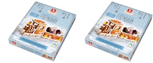 Weiss Lebkuchen Eisenbahn mit essbaren Dekorteilen 1,035 kg x 2 Weiss Lebkuchen Eisenbahn mit essbaren Dekorteilen 1,035 kg x 2 von Generisch