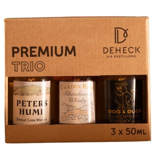 Whisky Set 3x 50 ml Premium Whiskey | Mini Whiksy-Tasting Set & Whisky Geschenkset | Whisky Angebot von Deheck Whisky Set 3x 50 ml Premium Whiskey | Mini Whiksy-Tasting Set & Whisky Geschenkset | Whisky Angebot von Deheck von Generisch